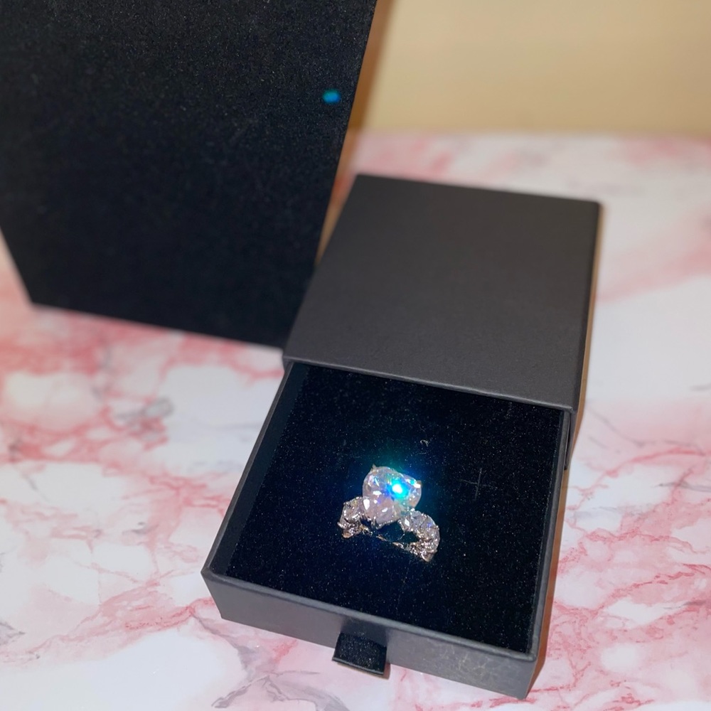 Silver Heart Ring